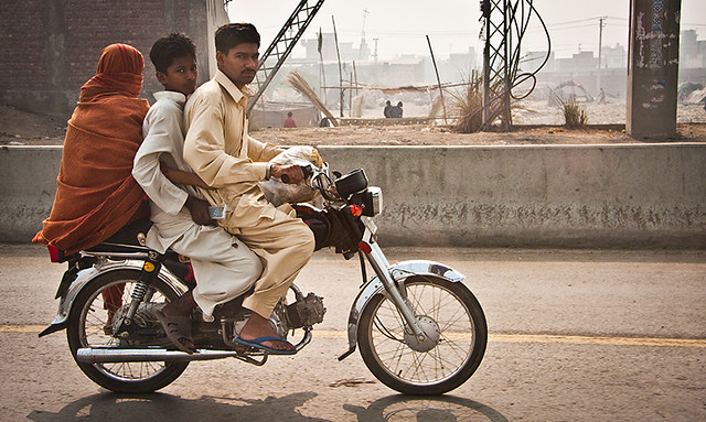 Pakistan - Motorcycle Family