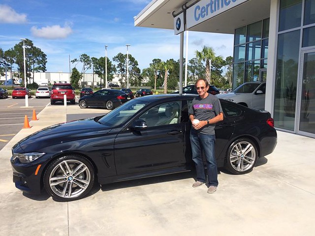 Congratulations to Bruce K. on the purchase of his all-new 2018 #BMW #440i Gran Coupe. Thanks for choosing #FieldsBMW of #DaytonaBeach!