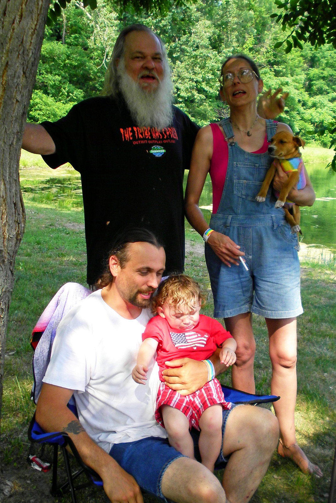 Dok, Jaimi and family. Photo by Deb Spilko.
