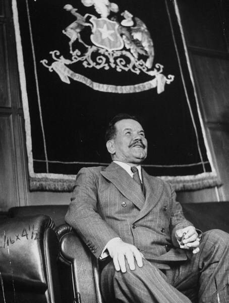 Don Pedro Aguirre Cerda presidente de Chile  1938-1941