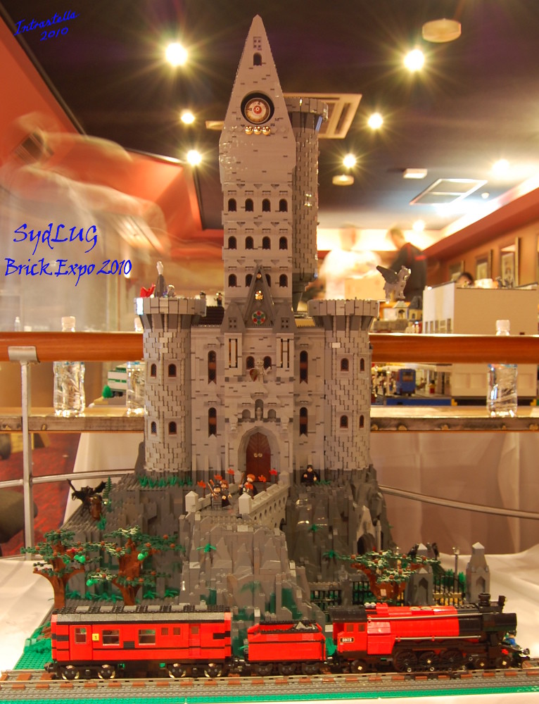 David's Hogwarts Castle - SydLUG BrickExpo 2010