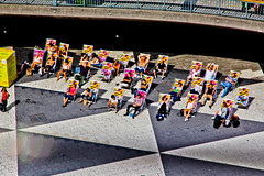 Sunbathing @ Sergels torg