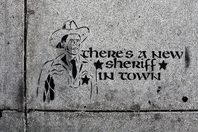 there's a new sheriff in town