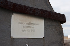 Tornion maihinnousun tulosatama syksyllä 1944 -muistomerkki