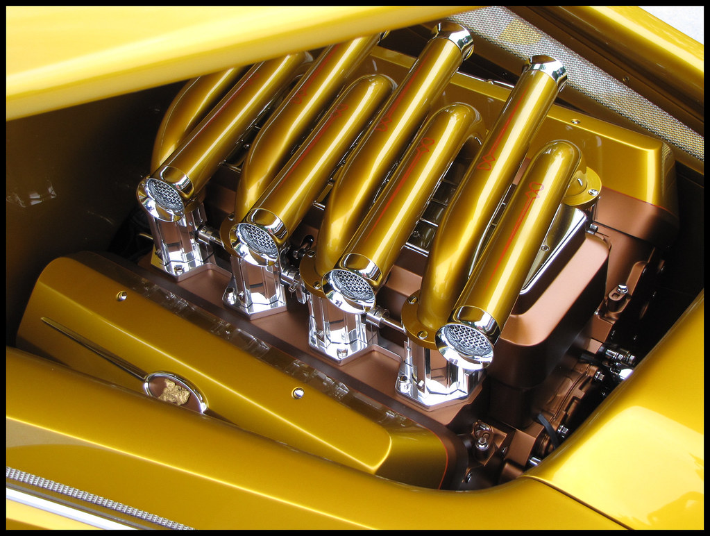 Engine of the 2010 Ridler Award Winner "Gold Digger" by Two Sprints