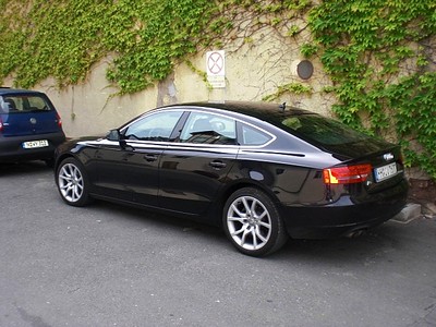 BACK IN GERMANY - AUDI A5 SPORTBACK RENTAL 2.0 TDI
