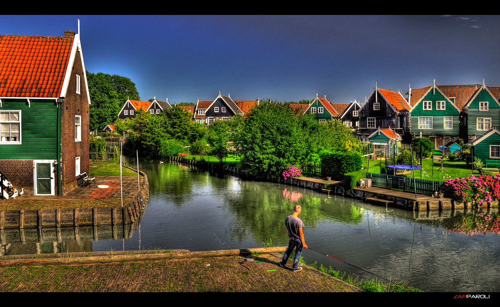 Marken Netherlands Nikon D300s HDR from single RAW 