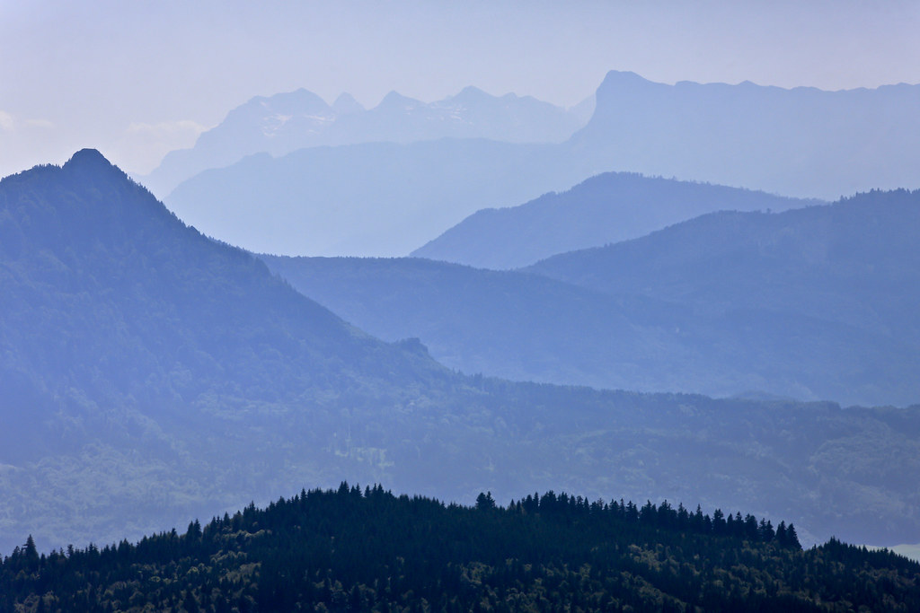 Aerial Perspective | Luftaufnahme von Alpengipfeln. Taken atâ€¦ | Flickr