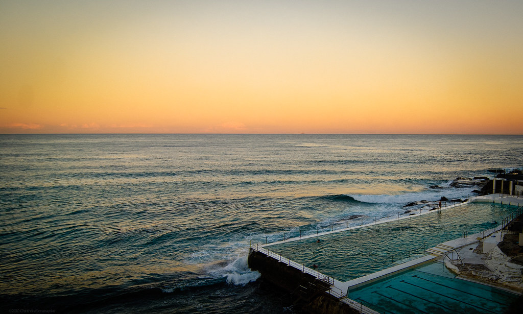 Pool, meet Ocean | The Bondi Public Baths at Bondi Beach, Sy… | Flickr