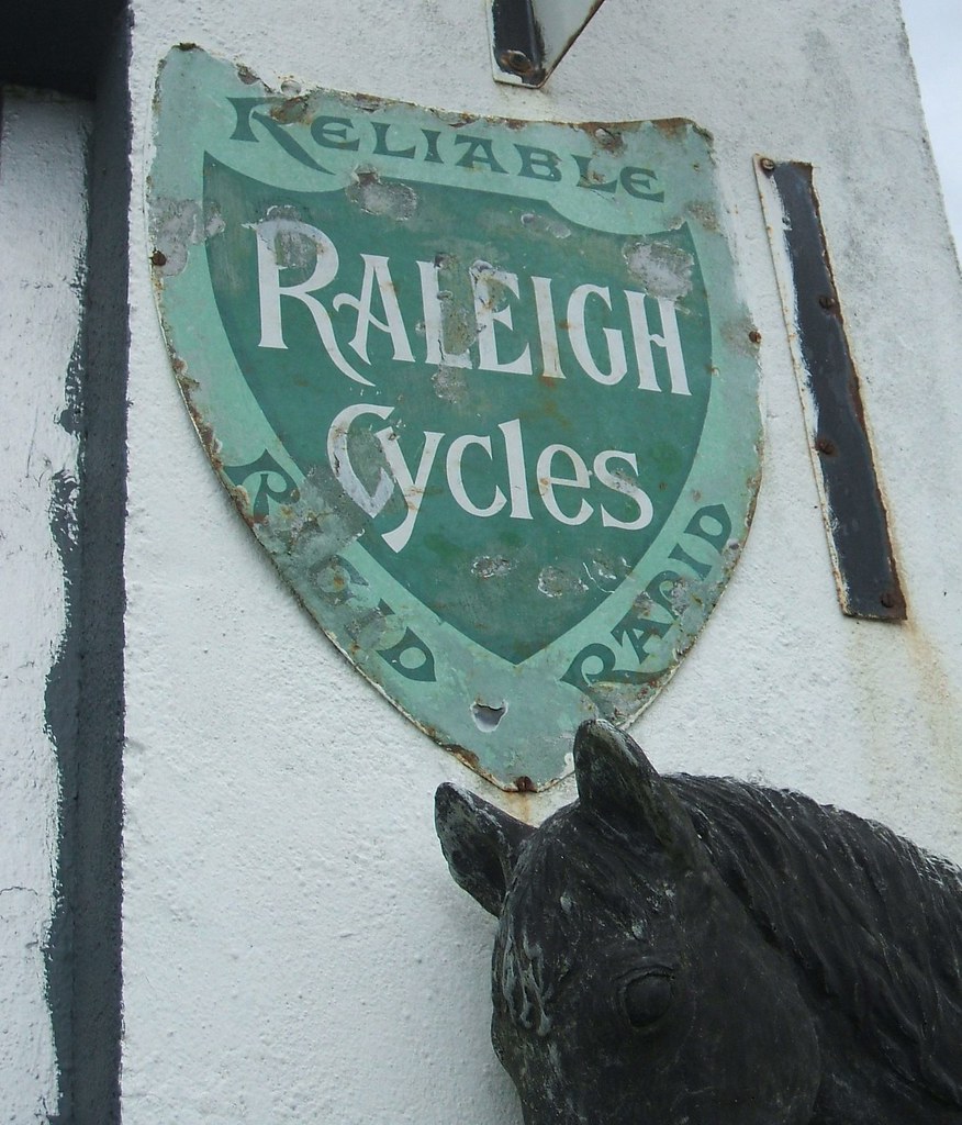 Old Raleigh Sign Raleigh Cycles advert enamel sign (1920's / 1930's) | Flickr
