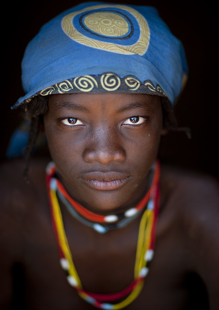 Miss Ines from Mundimba tribe, Angola