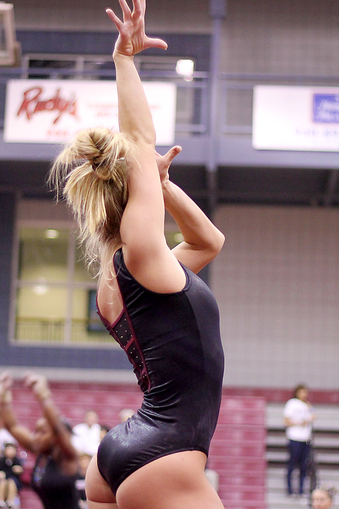 TWU Gymnastics - Brittany Johnson Floor.