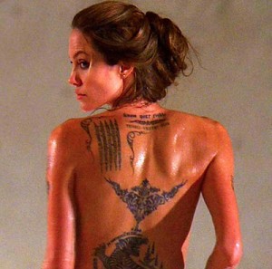 Angelina-Jolie-Hand-Tattoos-In-Wanted | Tay Abdul | Flickr