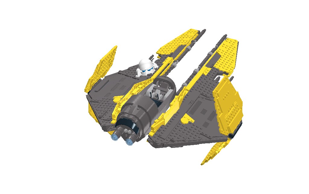 UCS Scaled Anakin's Starfighter - LDD Contest