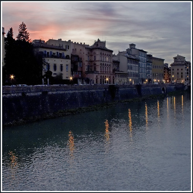 Rita Crane Photography:  Reflections Along the Arno, Firenze