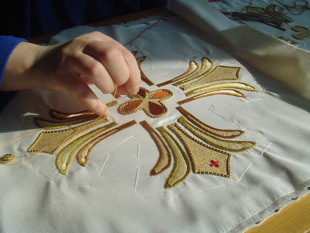 Hand-embroidery
