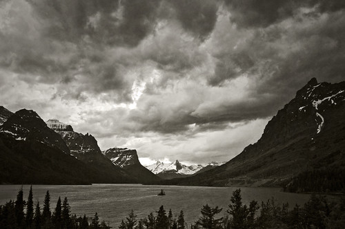 Sun Point near Jackson Glacier | by JakeBrewer