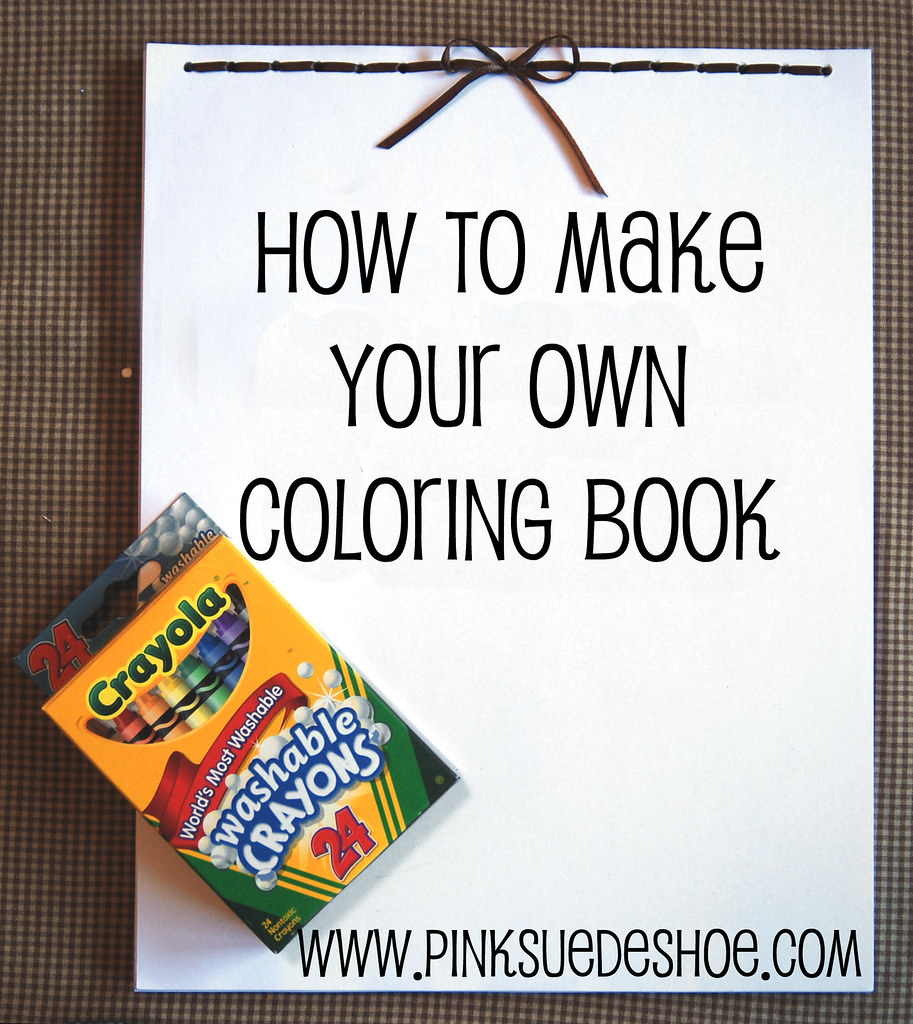 Coloring Book 1 | Full tutorial posted on my blog. | pinksuedeshoe | Flickr
