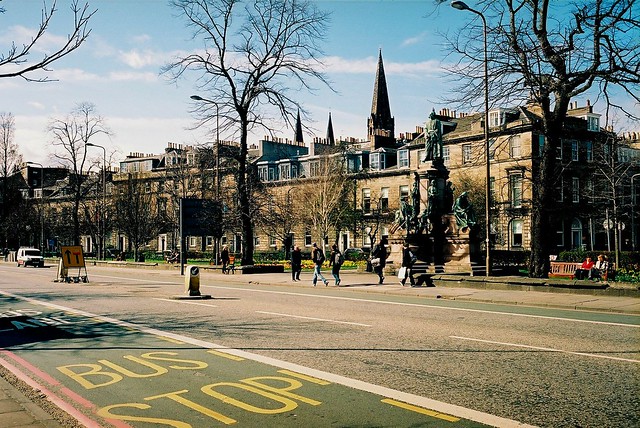Coates Crescent/Gladstone Monument, Edinburgh