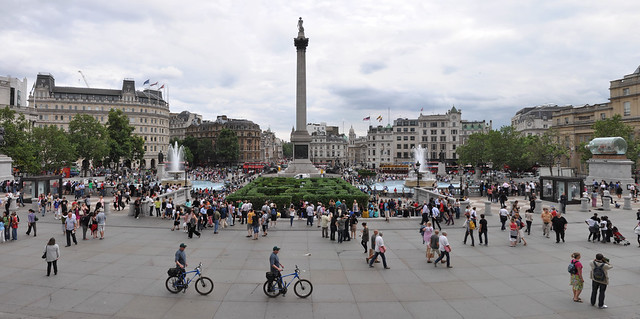 Trafalgar Square Panoramic