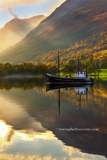 Loch Lochy in Autumn. Western Scotland.