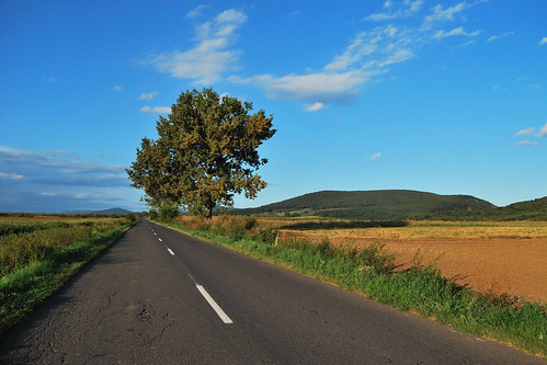road landscape táj út zemplén irka