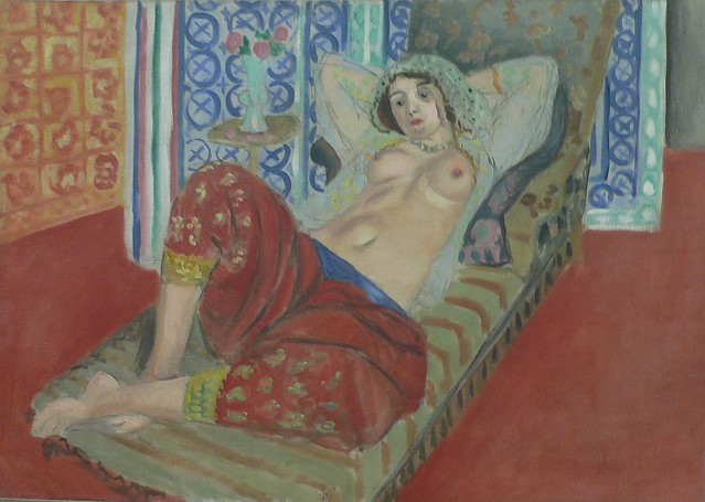 Odalisque a la culotte rouge by Matisse (Pompidou Centre)