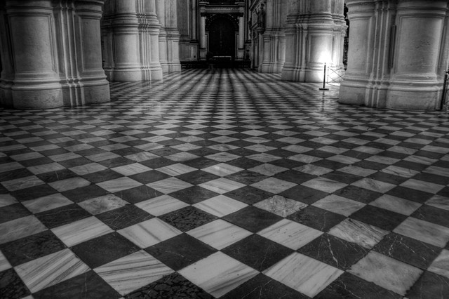 Cathedral floor. Granada. Suelo de la catedral