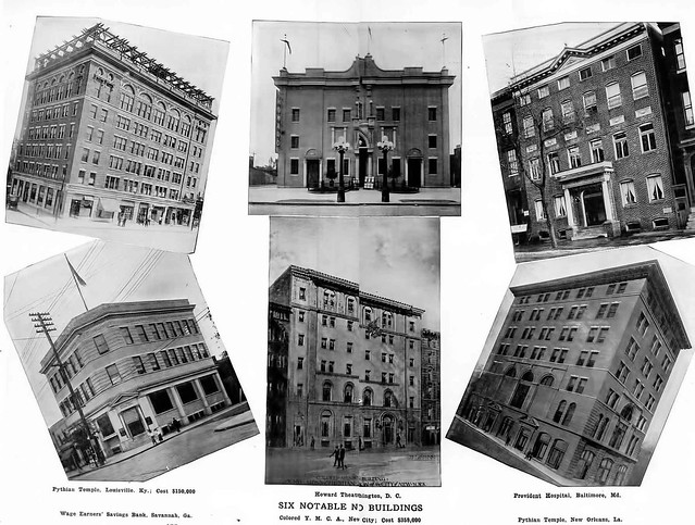 Six Notable Black Owned Buildings - January, 1920