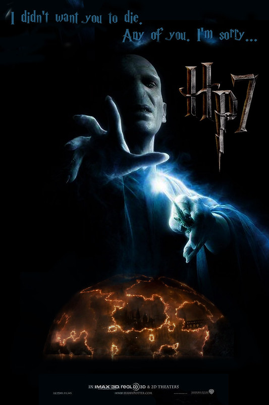 Voldemort Movie Poster HP 7 