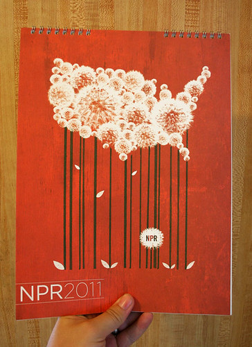 NPR Calendar 2011 - Cover | I got the amazing opportunity to… | Flickr