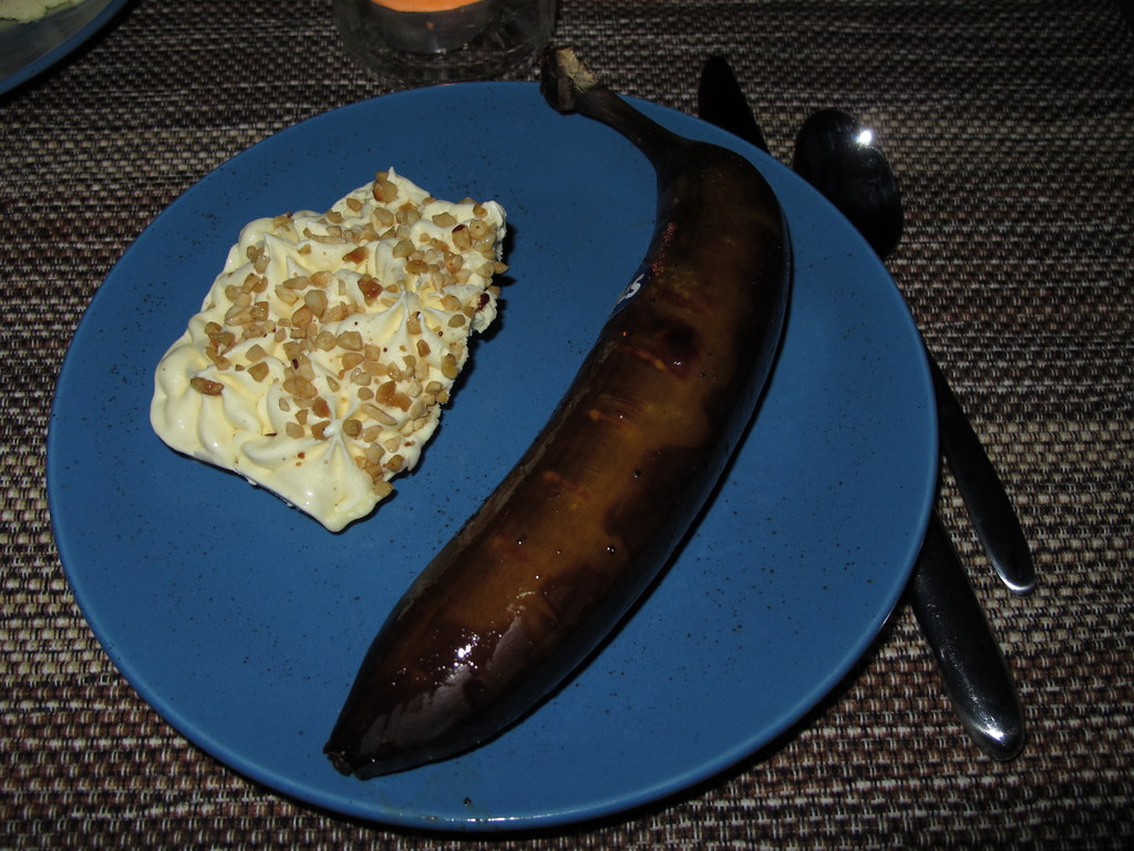 Gegrillte Banane zu Vanilleeis 2 | Gourmandise | Flickr