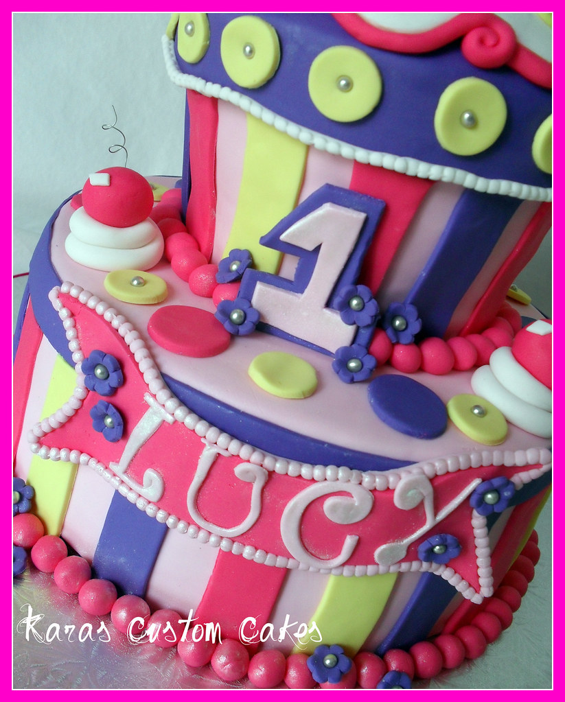 Lucy's second birthday cake