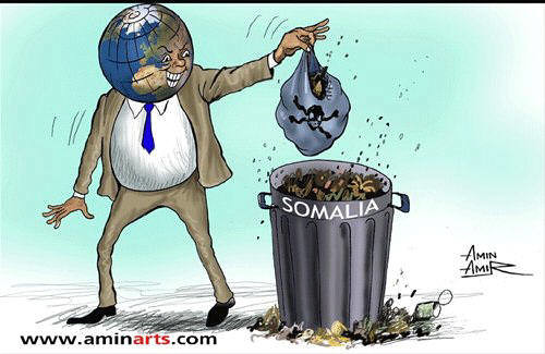 Somalia is world's free zone dumping. Why should there be a government for the Western nations looking for free dumping zone?