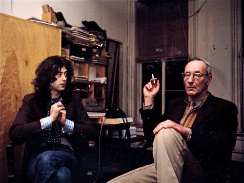 Jimmy Page & William Burroughs NYC 1975