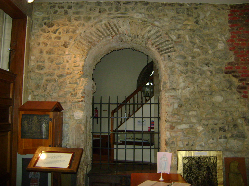 Saxon Arch - All Hallows by the Tower | 7th century Saxon do… | Flickr