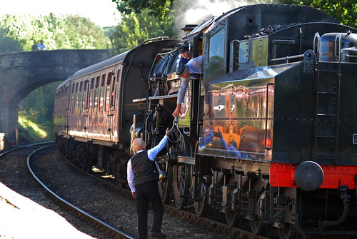 token exchange at Arley with Ivatt 43106 | by GVG Imaging