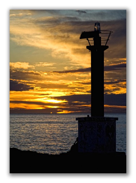 Lighthouse + Sunset