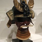 Japanese helmet and mask