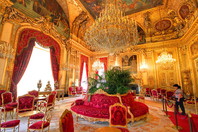 Napoleon Apartment at the Louvre