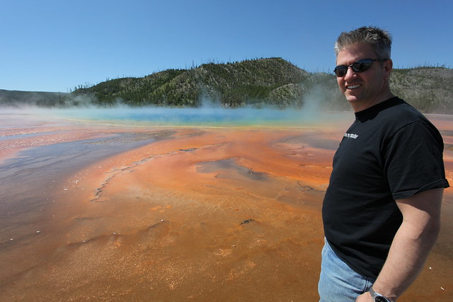 Best Buy's CTO overlooks Yellowstone scenery