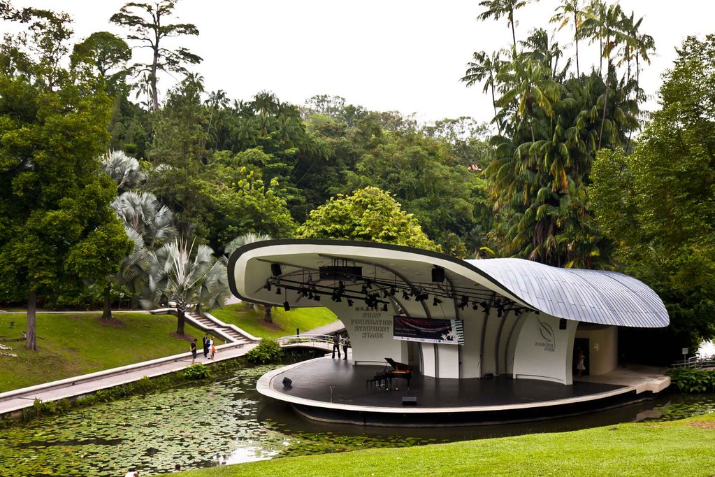 Singapore Botanical Gardens - Symphony stage - a photo on Flickriver