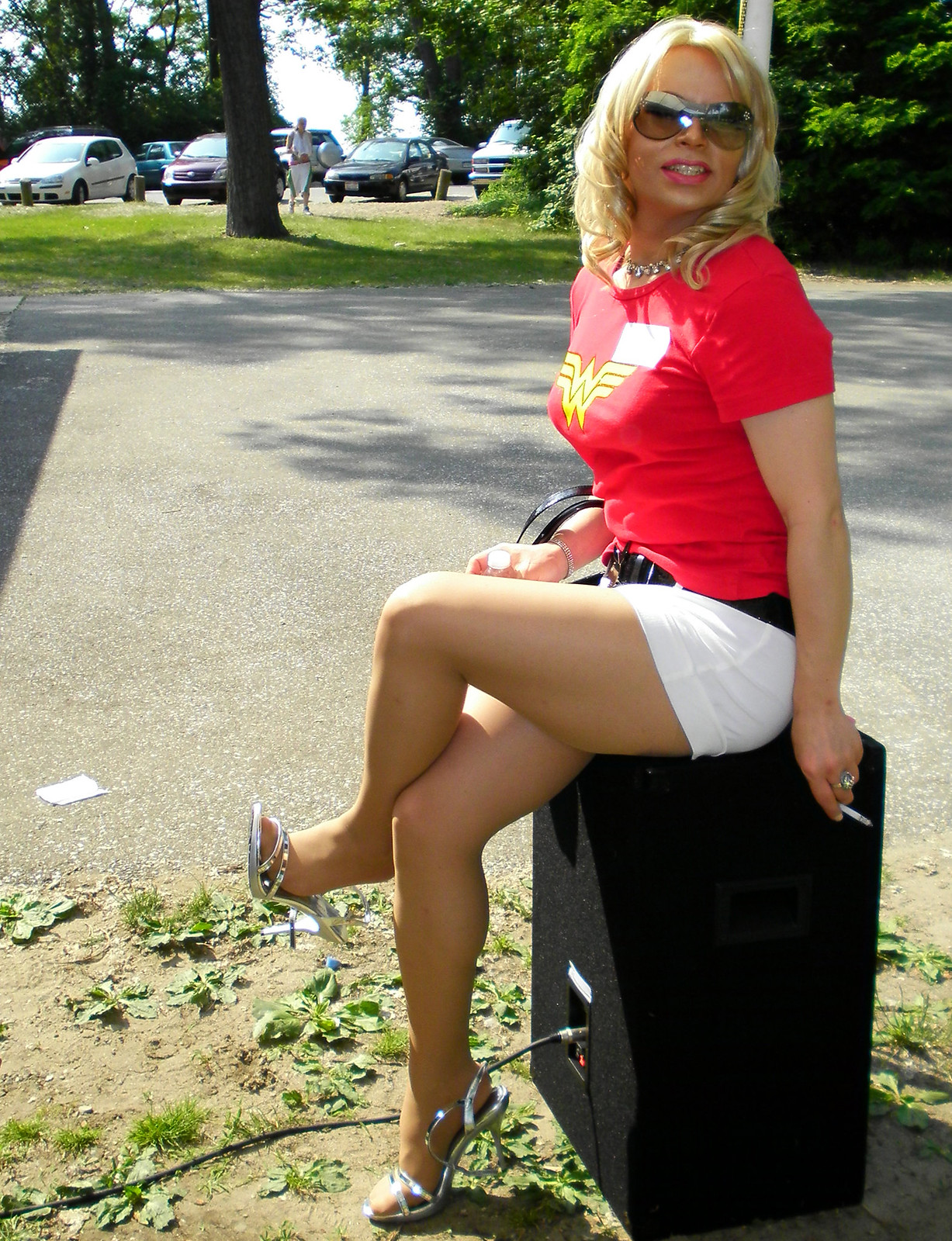 Mistrress Vanitay, Miss Erie 2009. Photo by Deb Spilko.