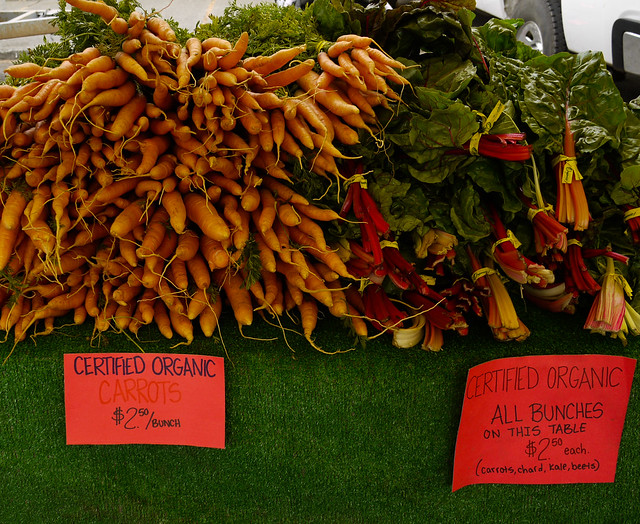Organics at Kits Farmers Market