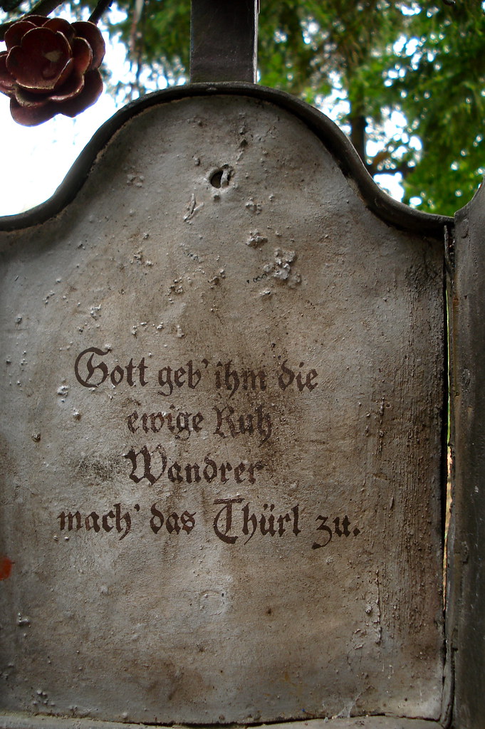 Lustiger Friedhof - Grabinschrift | Pirchner Hof | Flickr