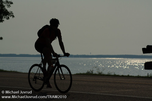 lake minnesota bike bicycle silhouette us tour unitedstates top100 day4 thursday view2 2010 mstram ottertail 20100729
