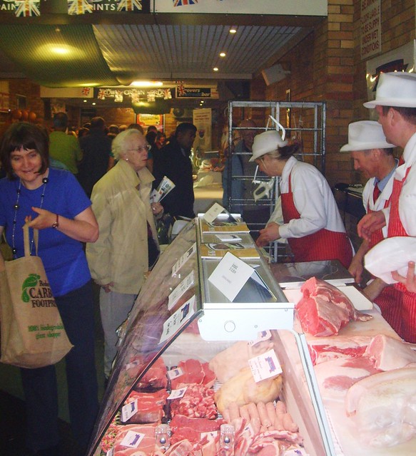 Butcher stall at Nigel Haworth's Fantastic Food Show