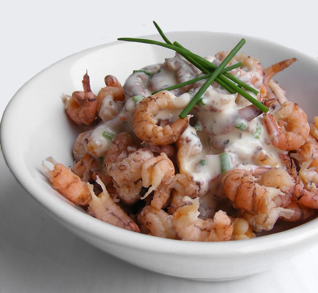Brown Shrimp with Mary Rose Sauce