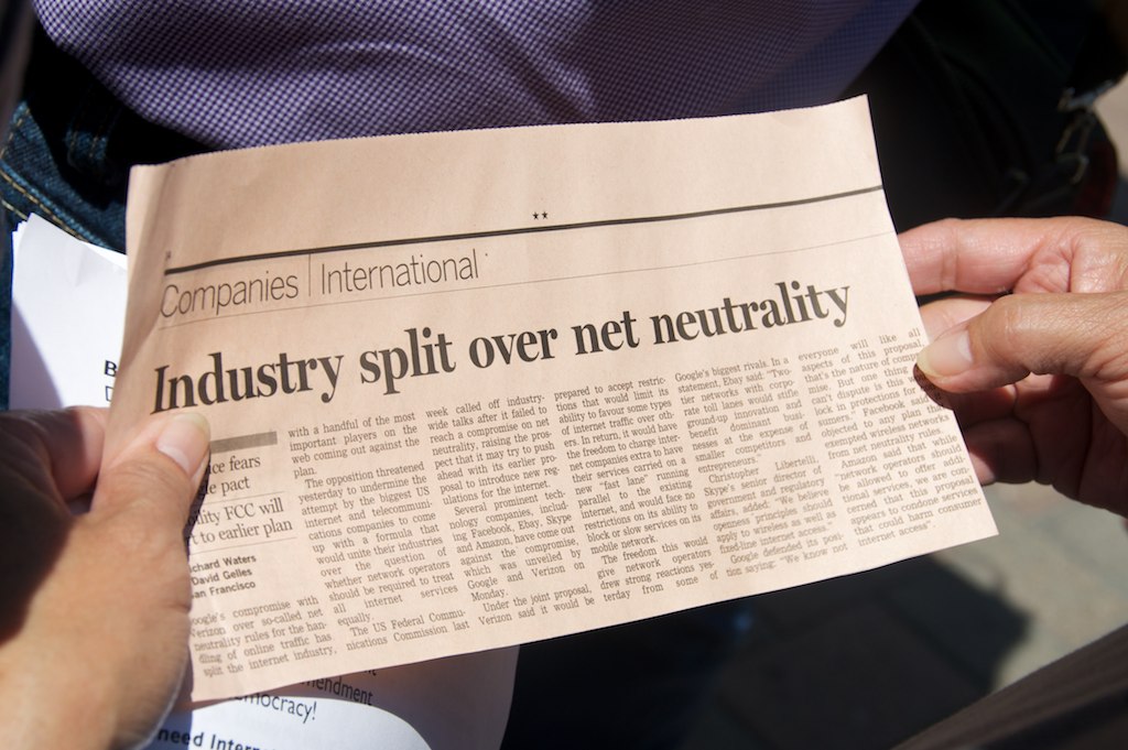 Net Neutrality protest at Google HQ - GoogleRally 149
