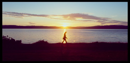 sunset film landscape scotland panoramas slide scan velvia100 arran filmscans pentaxmx scottishlandscape